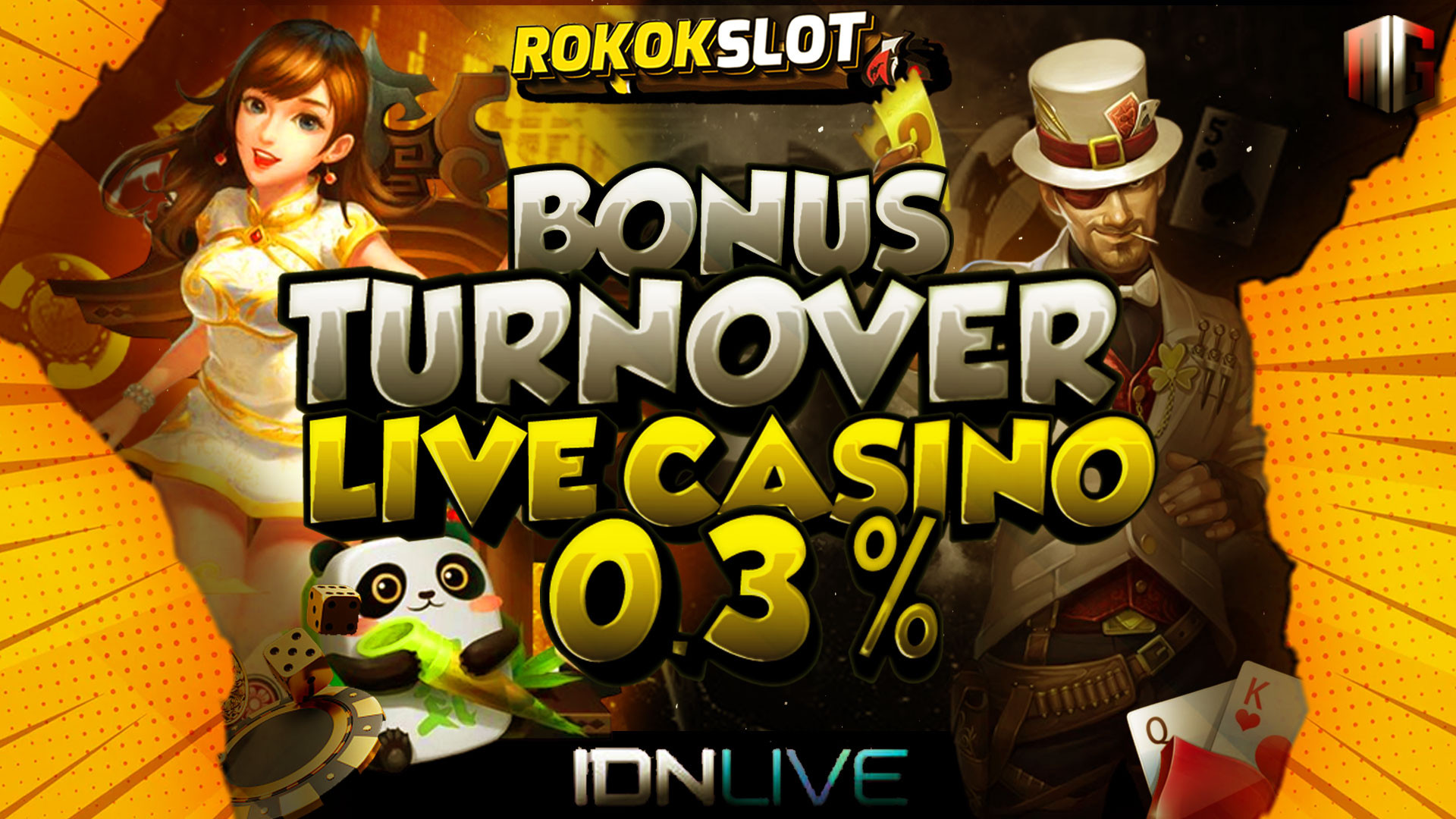 Bonus Turnover Livecasino